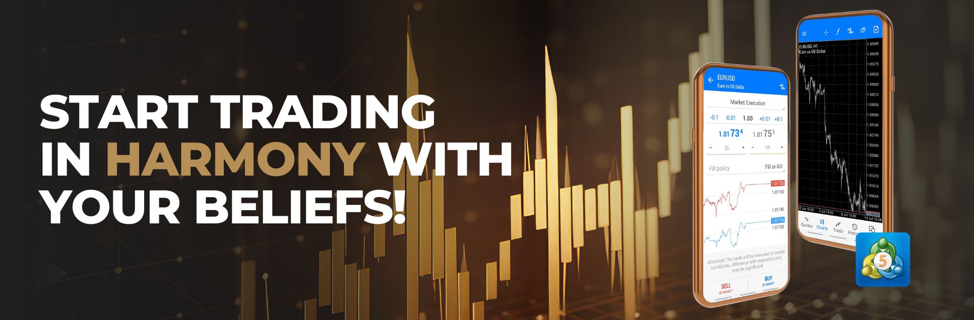 Start Trading in Harmony with Your Beliefs - QuickTrade (Pty) Ltd - QuickTrade (Pty) Ltd